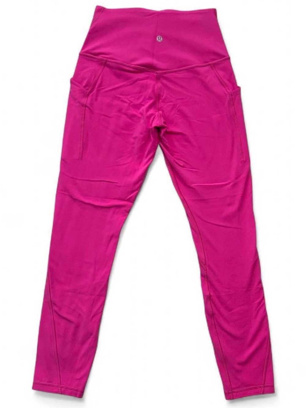 Lululemon high-Rise Hot Pink Leggings with Pockets
